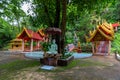 Wat Tham Tup Tao or Tham Tup Tao , Chai Prakan, Chiang Mai, Thailand Royalty Free Stock Photo