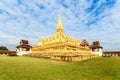 Wat Thap Luang in Vientiane, Laos. Royalty Free Stock Photo