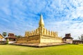 Wat Thap Luang in Vientiane, Laos. Royalty Free Stock Photo