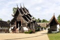 Wat Ton Kwain, Chiangmai, Thailand. It is the true Lanna architecture style Royalty Free Stock Photo