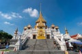 Wat Traimit Withayaram Worawihan, Temple of the Golden Buddha in Bangkok, Thailand Royalty Free Stock Photo