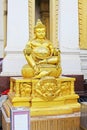 Buddha Image In Wat Traimit Witthayaram Wora Wiharn, Bangkok, Thailand