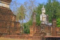 Buddha Image At Wat Traphang Ngoen, Sukhothai, Thailand Royalty Free Stock Photo
