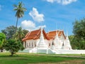 Wat Uposatharam, temple at Uthai Thani, Thailand.