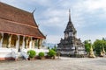 Wat wisunarat temple and stupa in luang prabang laos Royalty Free Stock Photo