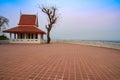 Wat Woranat Banphot Viewpoint at Nakhon Sawan Province