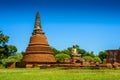 Wat Worrachettharam The measurement is important temple in Ayutthaya, Thailand.