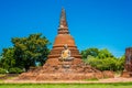 Wat Worrachettharam The measurement is important temple in Ayutthaya, Thailand.