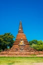 Wat Worrachettharam The measurement is important temple in Ayutthaya, Thailand.
