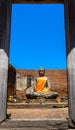 Wat Worrachettharam The measurement is important temple in Ayutthaya, Thailand.