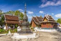 Wat Xieng Thong Buddhist temple, Luang Prabang, Laos, Indochina, Asia Royalty Free Stock Photo