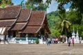 Wat Xieng thong temple,Luang Pra bang, Laos Royalty Free Stock Photo