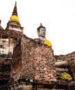 Wat Yai Chai Mongkhon, a Buddhist temple of archaeological park, Ayutthaya