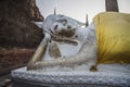 Wat yai chai mongkol , Ayutthaya Royalty Free Stock Photo