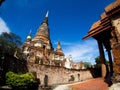 Wat Yai Chaimngkol, Ayutthaya Royalty Free Stock Photo