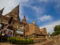 Wat Yai Chaimngkol, Ayutthaya Royalty Free Stock Photo
