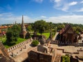 Wat Yai Chaimngkol, Ayutthaya Royalty Free Stock Photo