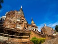 Wat Yai Chaimngkol, Ayutthaya Royalty Free Stock Photo