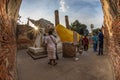 Wat Yai Chaimongkol Ayutthaya Thailand. Royalty Free Stock Photo