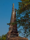 Wat Yai Chaimongkol Ayutthaya ,Thailand. Royalty Free Stock Photo