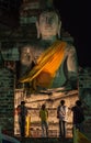 Wat Yaichaimongkol in Ayutthaya Royalty Free Stock Photo
