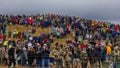 25,000 watch Annual Custer State Park, South Dakota, Buffalo Roundup Royalty Free Stock Photo