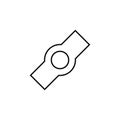 watch icon. Element of business icon for mobile concept and web apps. Thin line watch icon can be used for web and mobile Royalty Free Stock Photo
