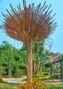 Decoration of Mae Fah Luang garden, Doi Tung, Thailand Royalty Free Stock Photo