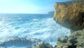 San Lawrenz cliffs, Gozo Island, Malta