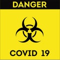 Watch out! The danger of coronovirus. Quarantine.