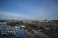 Watch over the belgrade from ada bridge