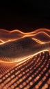 Watch particles flow and create abstract waves