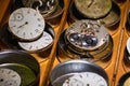 Watch Repair Shop: Effects of Time on Collection of Old, Broken and Discarded Watches