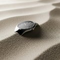 Watch on Sand Royalty Free Stock Photo