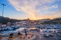 Watch the sunset over Ghajnsielem, Gozo Island, Malta