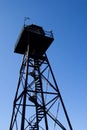 Watch Tower-Alcatraz Prison Royalty Free Stock Photo