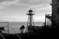 Watch tower, Alcatraz prison Royalty Free Stock Photo