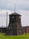 Watch tower in concentration camp