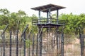 Watch tower at the Prison in the tropics