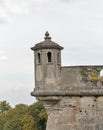 Watch tower of ruined Pidhirtsi Castle in Western Ukraine.