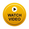 Watch video button Royalty Free Stock Photo