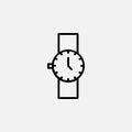 Watch, wristwatch icon design concept