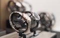 Watches in a luxury store Royalty Free Stock Photo