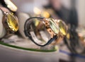 Watches in a luxury store Royalty Free Stock Photo