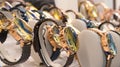 Watches in a luxury store Royalty Free Stock Photo