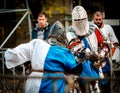 Watching the knight tournament