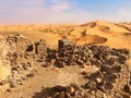 Oasis of Taghit from the Djebel Baroun ruins