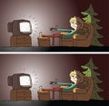 Watching TV Differences Visual Game