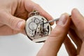 Pocket watch repair.