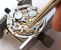 Watchmaker repairing classic